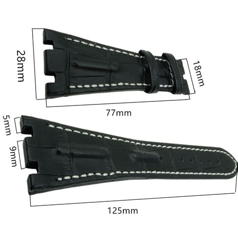 leather strap audemars piguet|audemars piguet strap replacement.